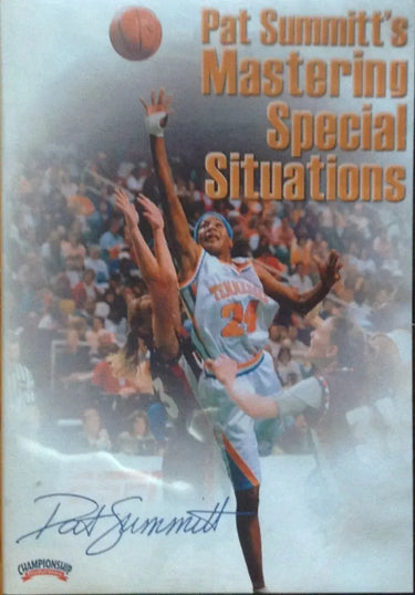 Mastering Special Situations by Pat Summitt Instructional Basketball Coaching Video